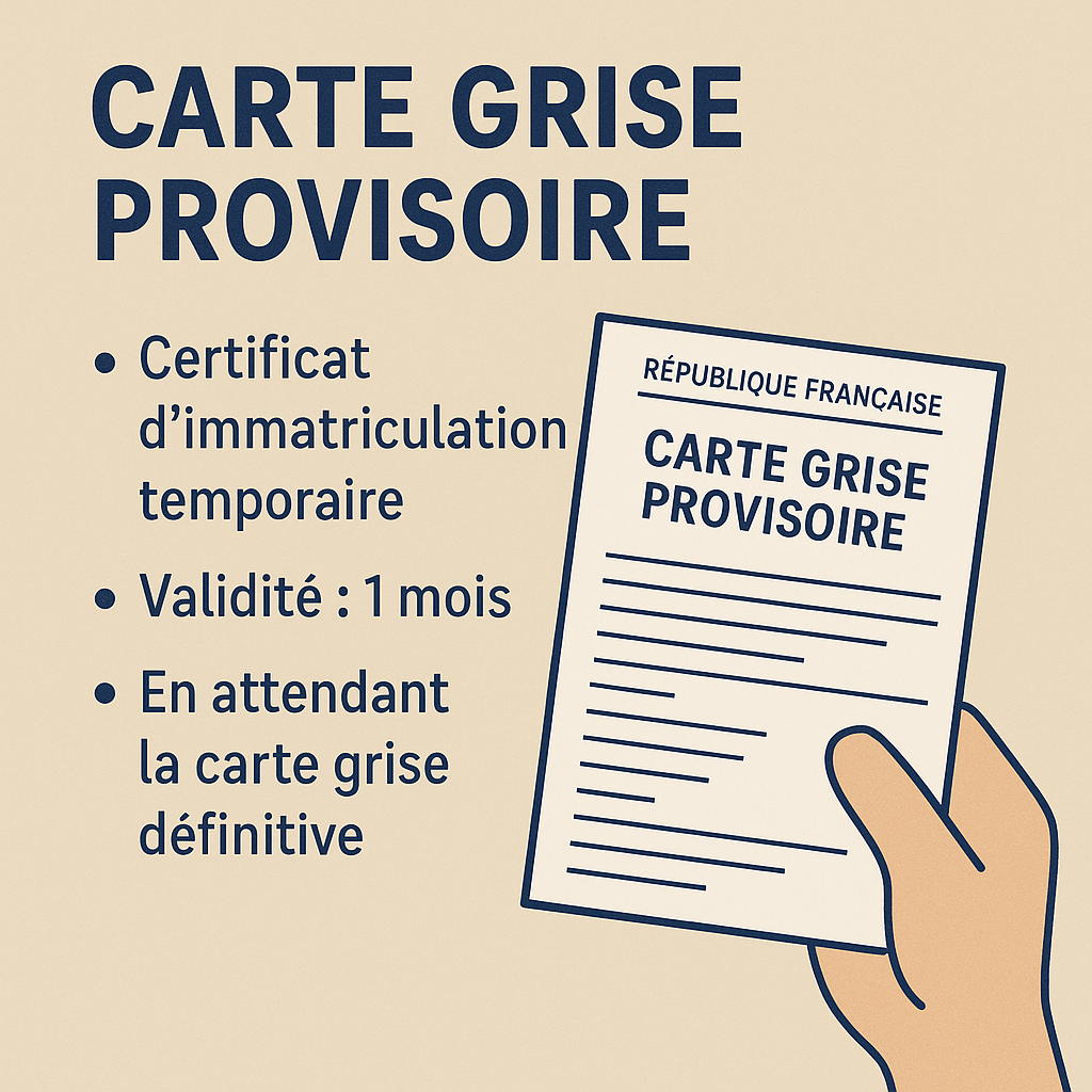 Image explicative sur le certificat provisoire d'immatriculation (CPI)