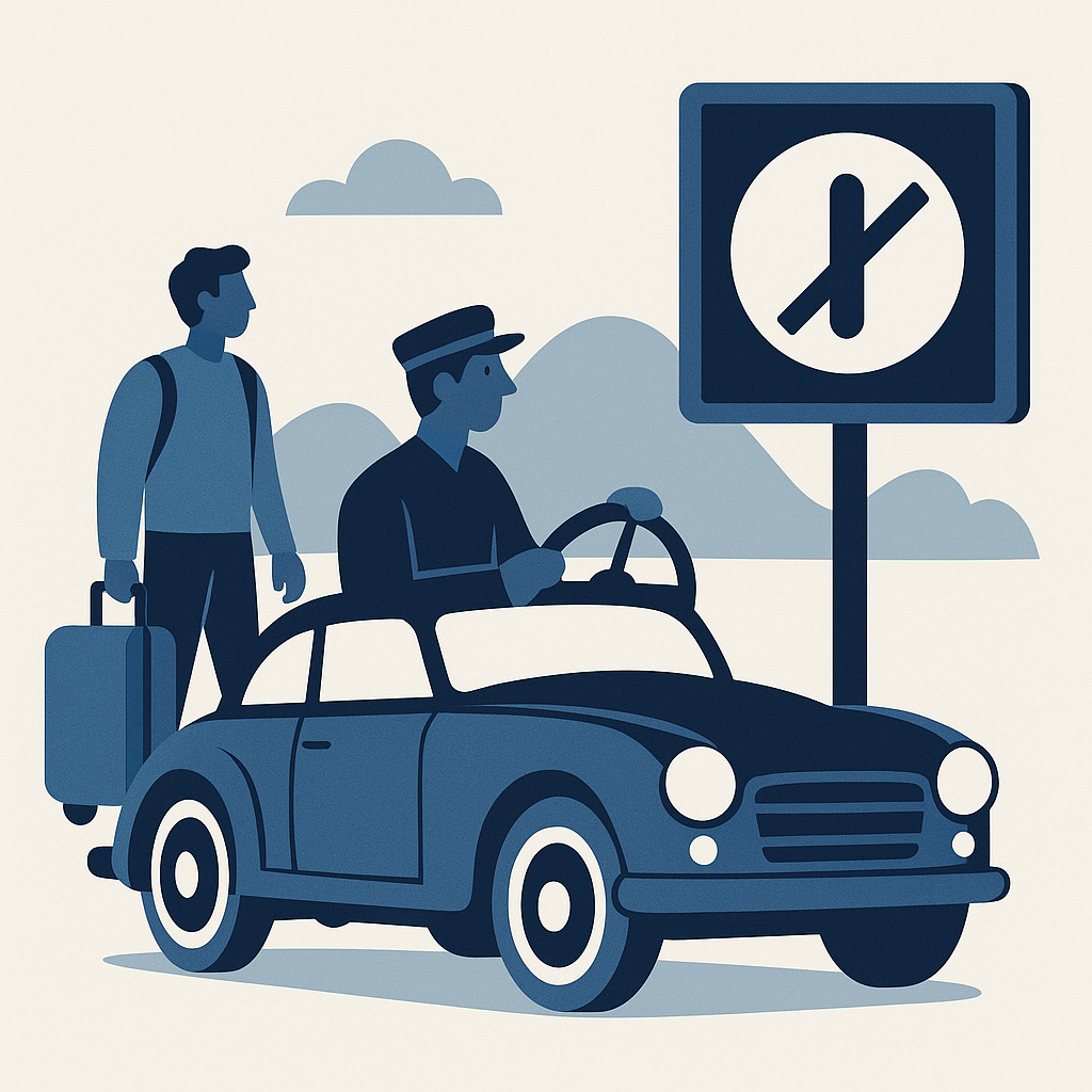 Illustration : Est-il possible de voyager à l’étranger avec une voiture possédant une carte grise de collection ?