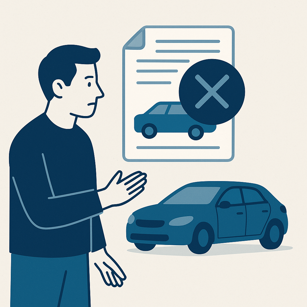 Illustration : Comment annuler une vente ou une cession de véhicule déjà finalisée ?