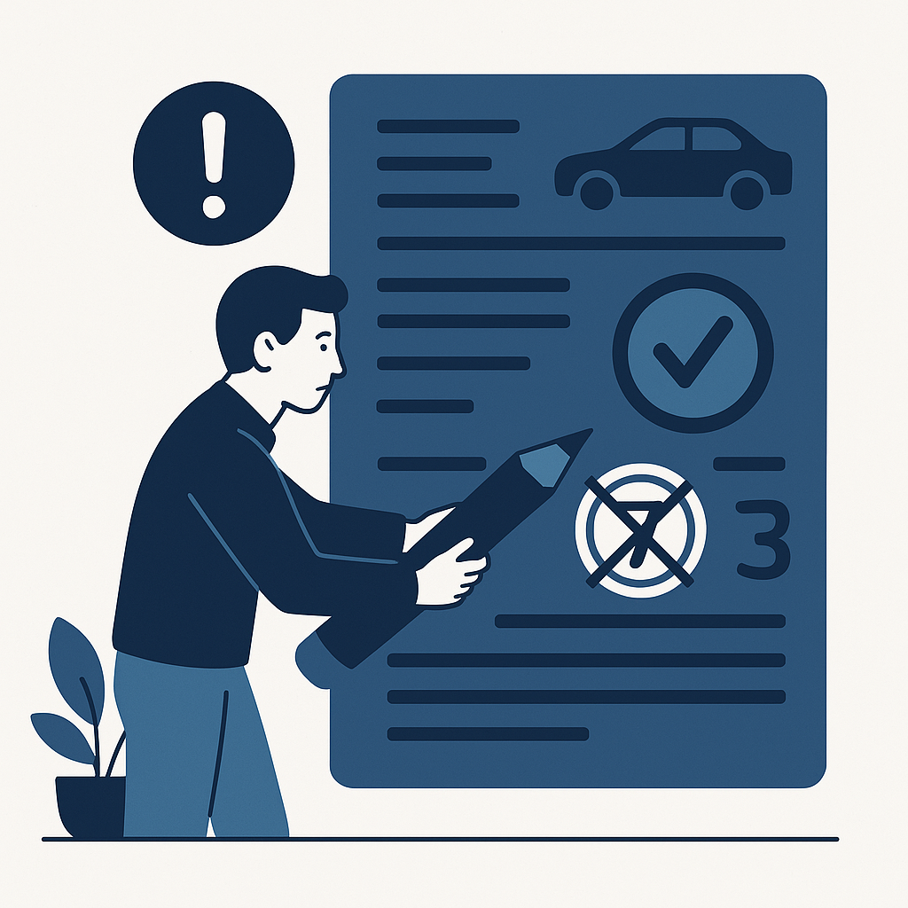 Illustration : Comment rectifier une erreur de puissance fiscale sur la carte grise ?