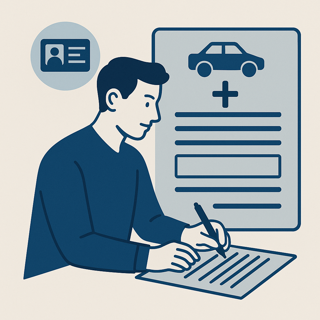 Illustration : Comment remplir le formulaire de demande de duplicata de carte grise ?