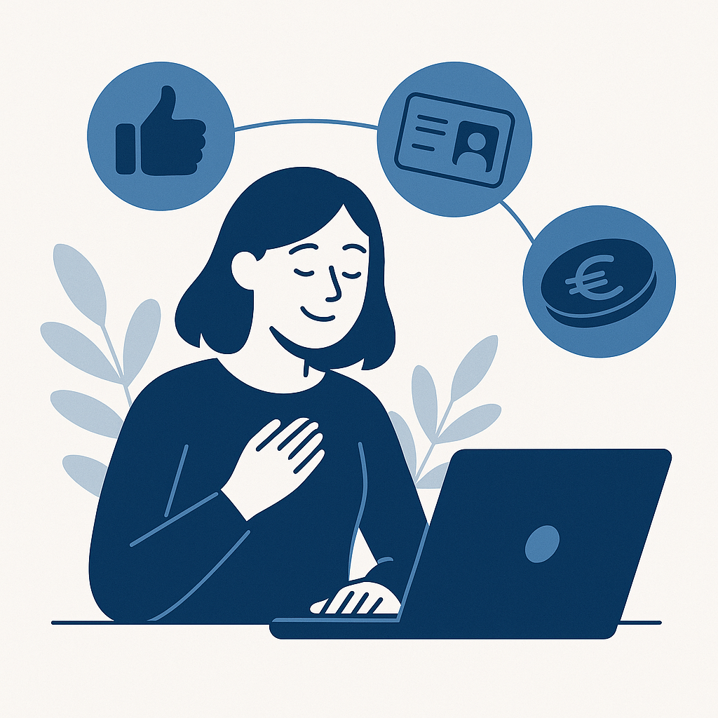 Illustration : Avantages ressentis par les usagers de la carte grise en ligne