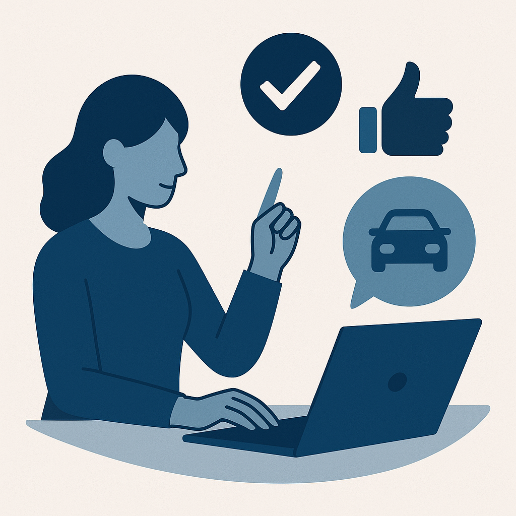 Illustration : Expériences réussies et conseils à partager sur la carte grise en ligne