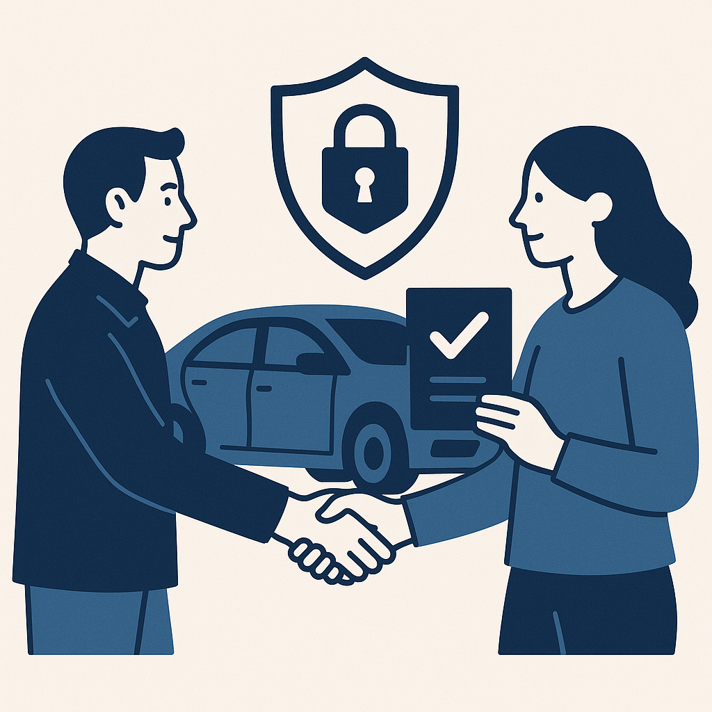 Illustration : Comment le certificat de non-gage protège-t-il l’acheteur et le vendeur ?