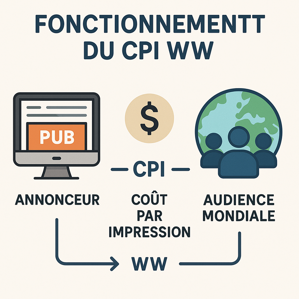 Schéma explicatif du fonctionnement de la carte grise provisoire WW