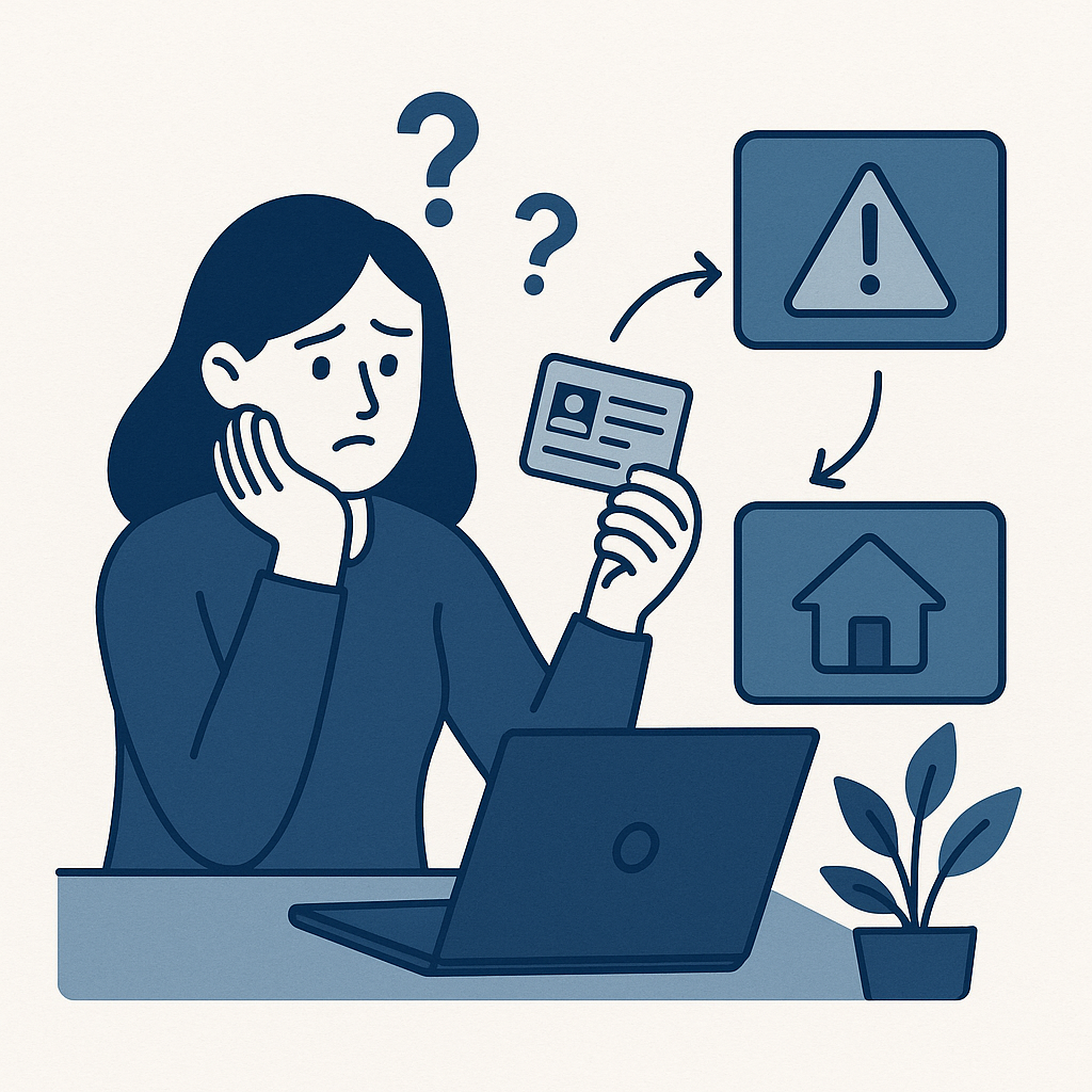 Illustration : Erreurs courantes et solutions lors du changement d'adresse de carte grise