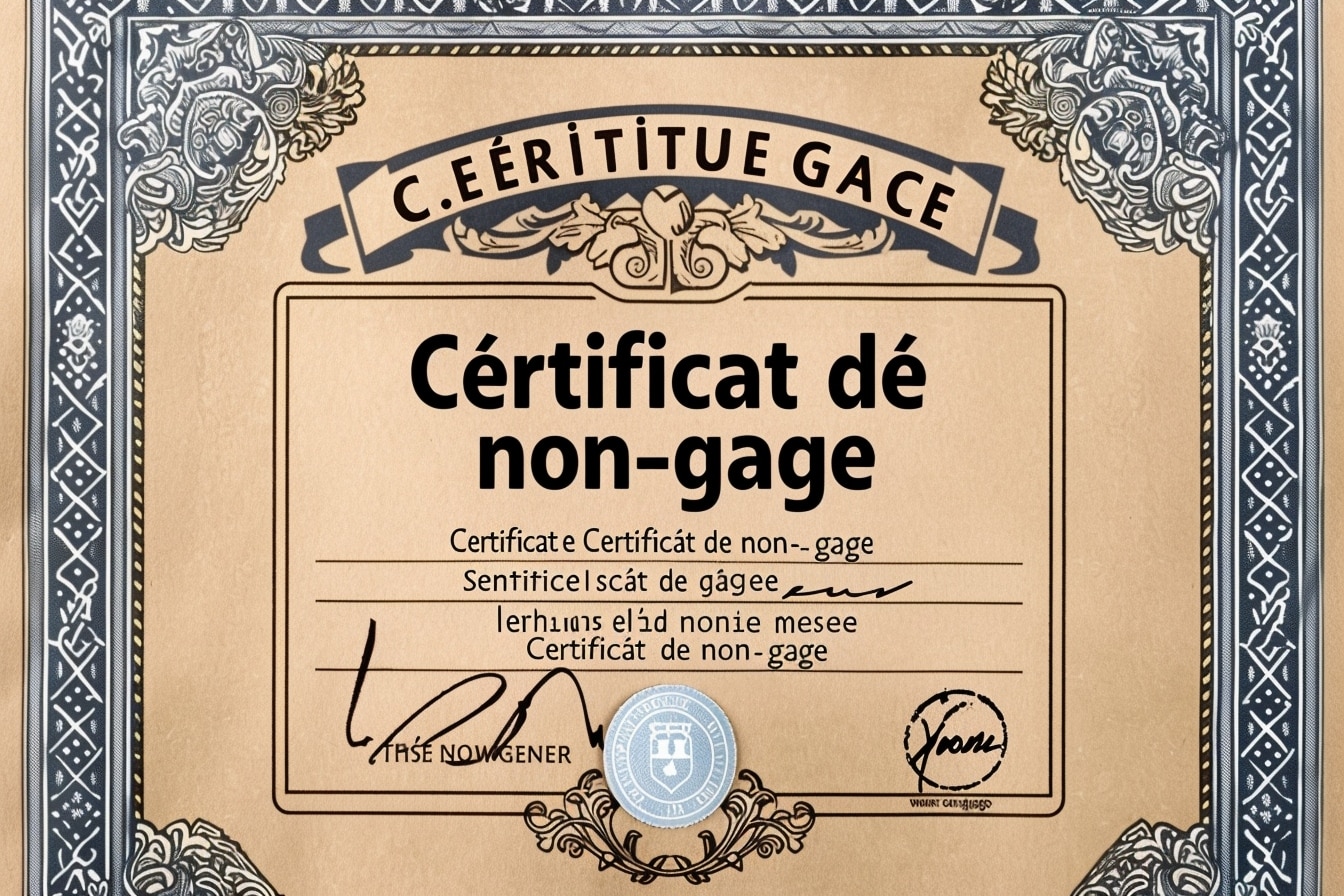 Comment les erreurs d’information peuvent-elles affecter ma demande de certificat de non-gage ?